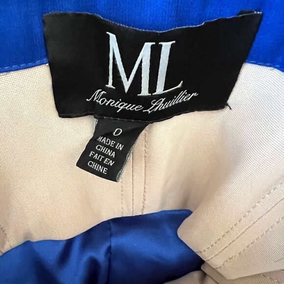 Monique Lhuillier Silk Crepe Dress - Picture 8 of 8
